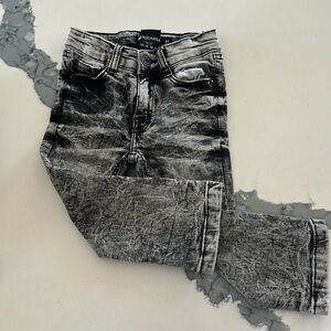 ROCA WEAR BOYS 2T denim jeans washed GREY LIKE NEW